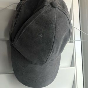Suede Grey Hat